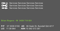 Business Cards Gold Coast & Tweed Heads